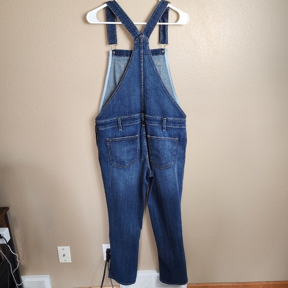 Current Elliot x Hatch |Hatch Size 1/4-6| Maternity Denim Overalls in Loved - Picture 8 of 12